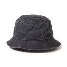 バケット01 キルト Pigment Dye ピグメントダイ ブラック|アウトドア | NEW ERA ニューエラ公式オンラインストア