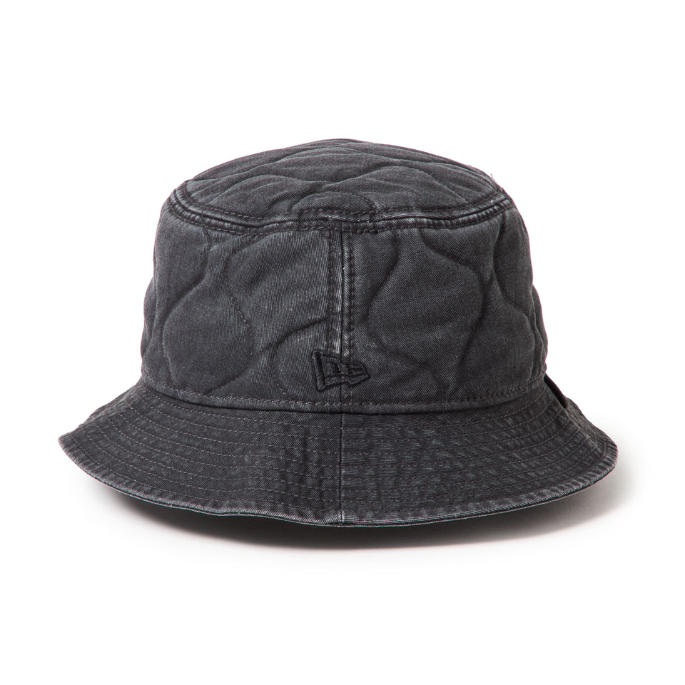 バケット01 キルト Pigment Dye ピグメントダイ ブラック|アウトドア | NEW ERA ニューエラ公式オンラインストア