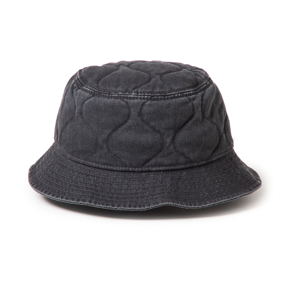 バケット01 キルト Pigment Dye ピグメントダイ ブラック|アウトドア | NEW ERA ニューエラ公式オンラインストア