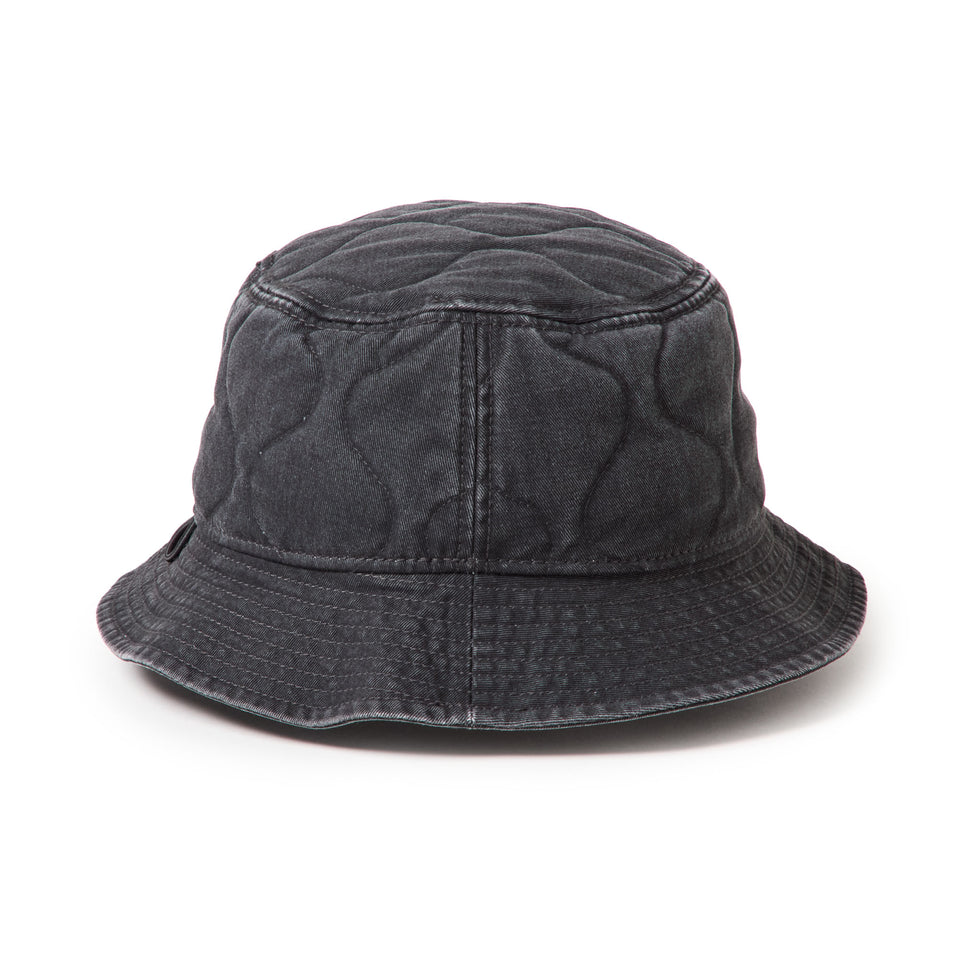 バケット01 キルト Pigment Dye ピグメントダイ ブラック|アウトドア | NEW ERA ニューエラ公式オンラインストア