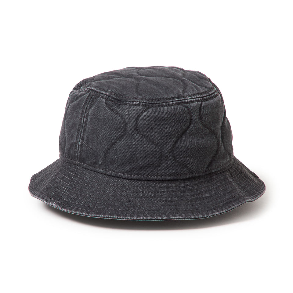 バケット01 キルト Pigment Dye ピグメントダイ ブラック|アウトドア | NEW ERA ニューエラ公式オンラインストア