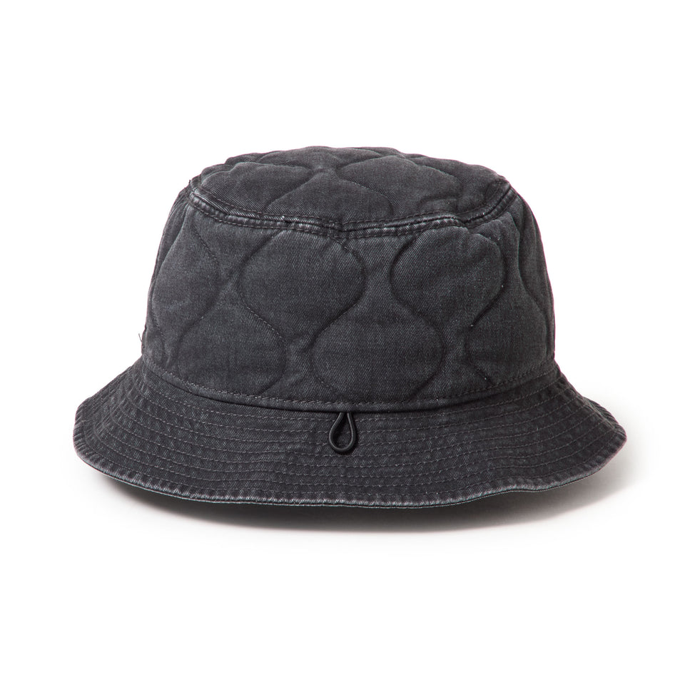 バケット01 キルト Pigment Dye ピグメントダイ ブラック|アウトドア | NEW ERA ニューエラ公式オンラインストア