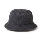 バケット01 キルト Pigment Dye ピグメントダイ ブラック|アウトドア | NEW ERA ニューエラ公式オンラインストア