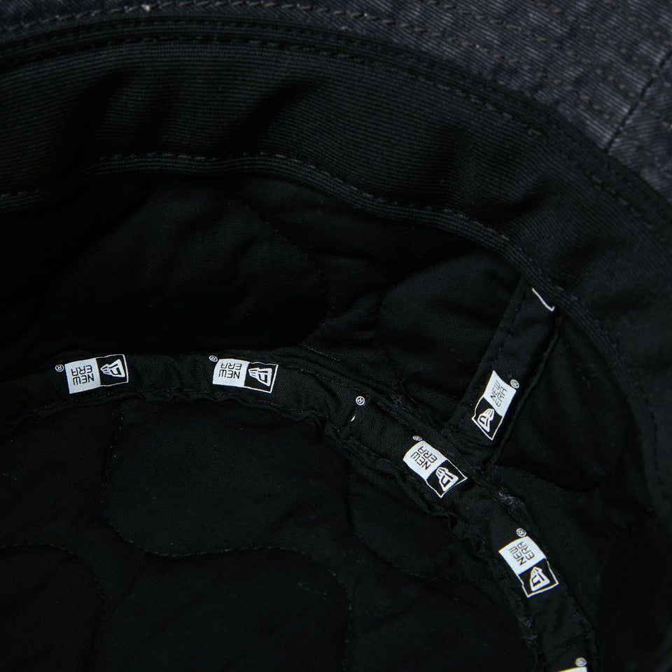 バケット01 キルト Pigment Dye ピグメントダイ ブラック|アウトドア | NEW ERA ニューエラ公式オンラインストア