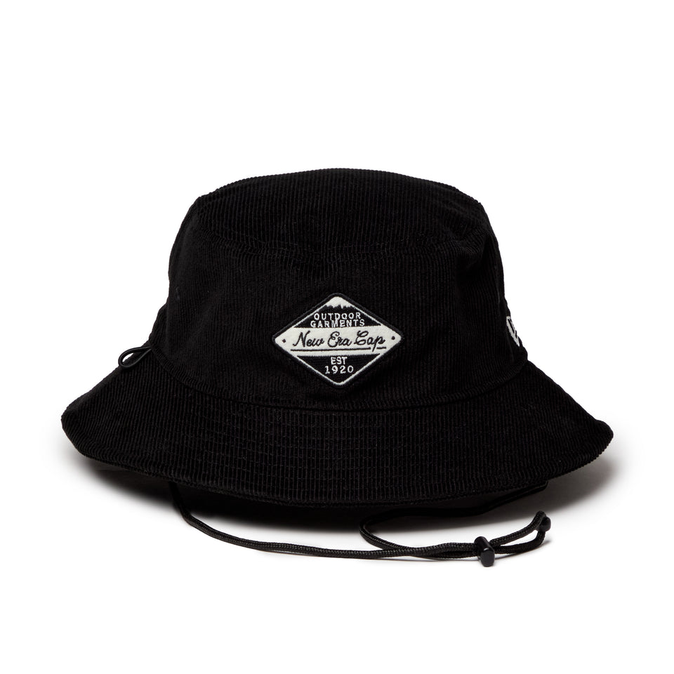 アドベンチャーライト ドローコード Corduroy コーデュロイ フェルトワッペン ブラック|アウトドア | NEW ERA ニューエラ公式オンラインストア