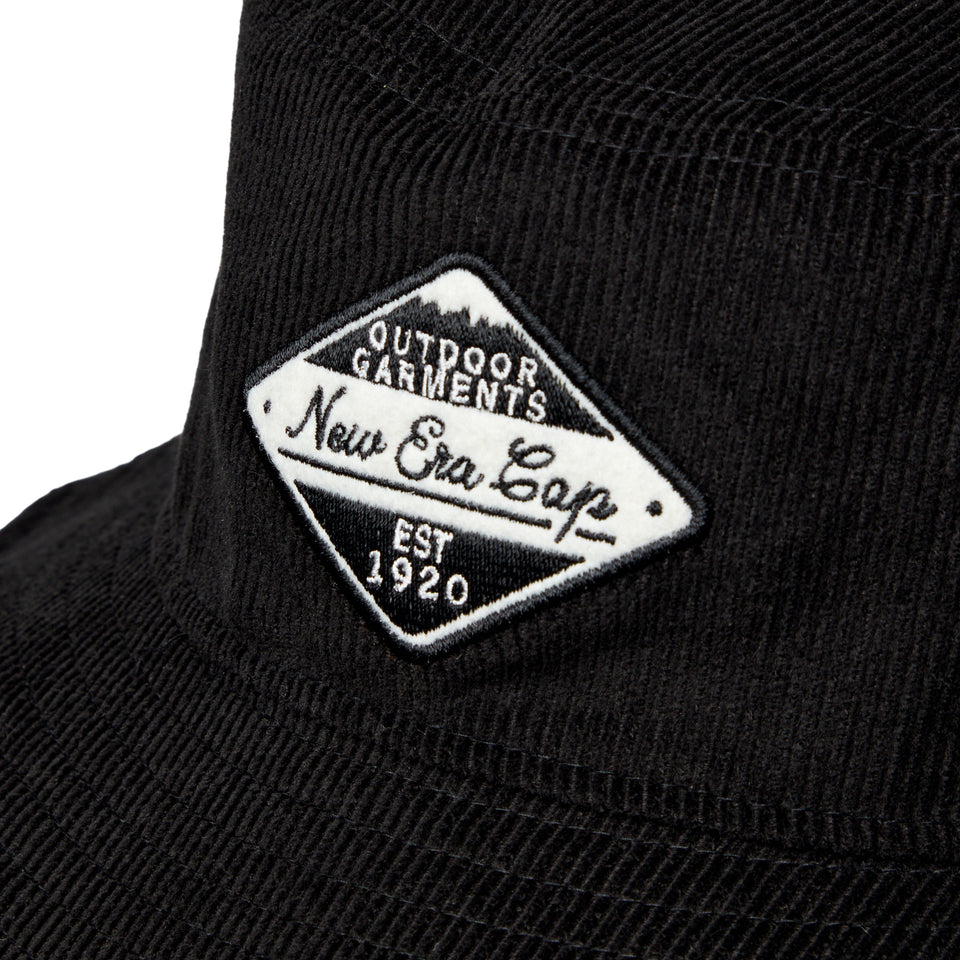 アドベンチャーライト ドローコード Corduroy コーデュロイ フェルトワッペン ブラック|アウトドア | NEW ERA ニューエラ公式オンラインストア
