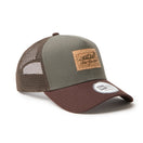 9FORTY A-Frame Trucker Cork Patch コルクパッチ モス/バーントウッド | アウトドア | NEW ERA ニューエラ公式オンラインストア