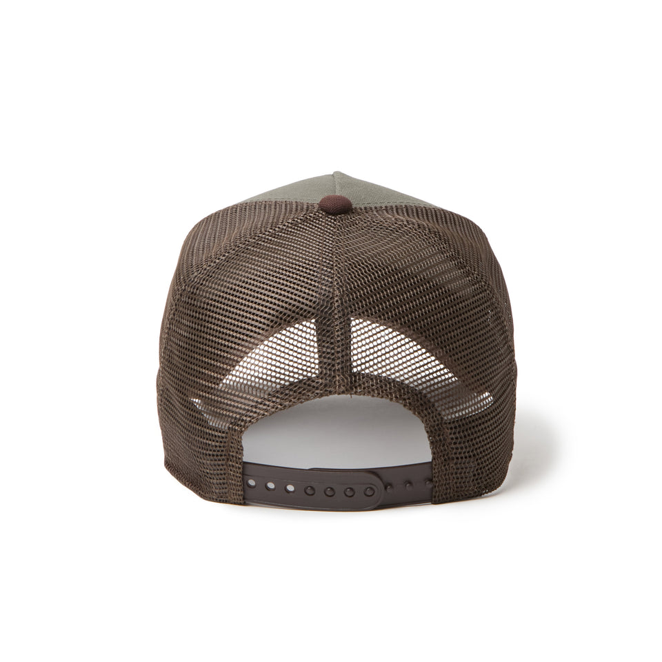 9FORTY A-Frame Trucker Cork Patch コルクパッチ モス/バーントウッド | アウトドア | NEW ERA ニューエラ公式オンラインストア