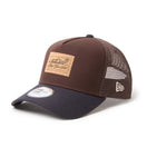 9FORTY A-Frame Trucker Cork Patch コルクパッチ バーントウッド/ネイビー | アウトドア | NEW ERA ニューエラ公式オンラインストア