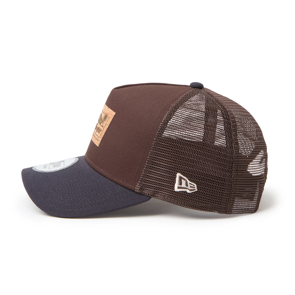 9FORTY A-Frame Trucker Cork Patch コルクパッチ バーントウッド/ネイビー | アウトドア | NEW ERA ニューエラ公式オンラインストア