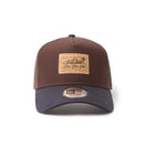 9FORTY A-Frame Trucker Cork Patch コルクパッチ バーントウッド/ネイビー | アウトドア | NEW ERA ニューエラ公式オンラインストア