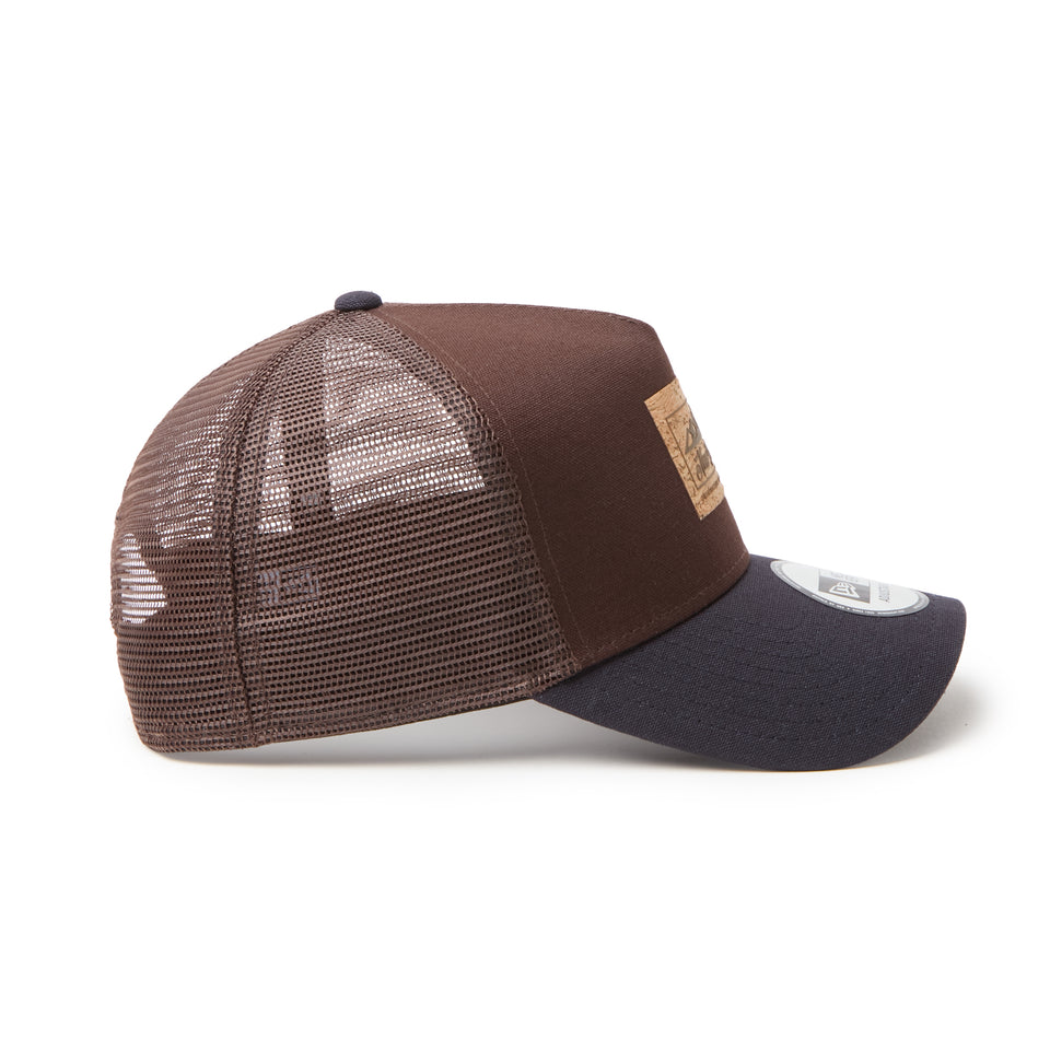 9FORTY A-Frame Trucker Cork Patch コルクパッチ バーントウッド/ネイビー | アウトドア | NEW ERA ニューエラ公式オンラインストア
