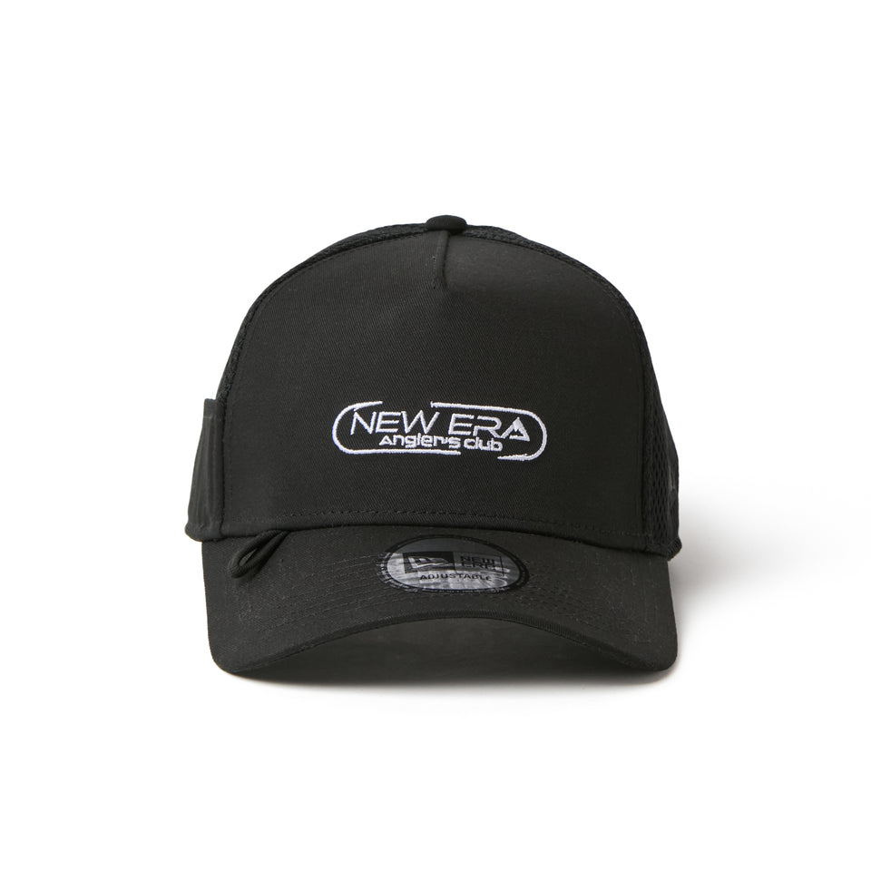 9FORTY A-Frame Trucker Angler Club ブラック | アウトドア | NEW ERA ニューエラ公式オンラインストア