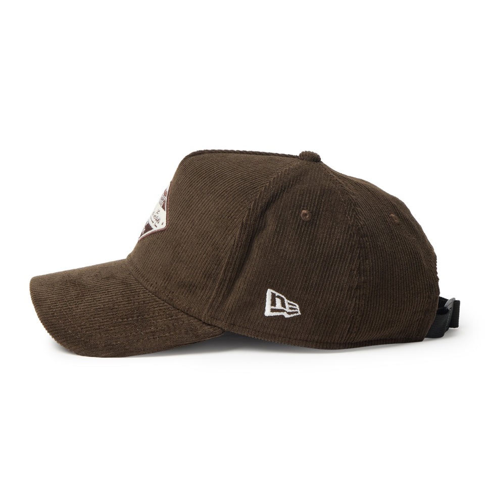 9FORTY A-Frame Corduroy コーデュロイ フェルトワッペン ウォルナット|アウトドア | NEW ERA ニューエラ公式オンラインストア