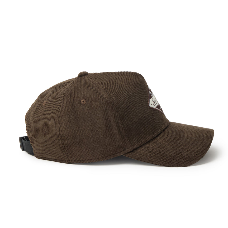 9FORTY A-Frame Corduroy コーデュロイ フェルトワッペン ウォルナット|アウトドア | NEW ERA ニューエラ公式オンラインストア