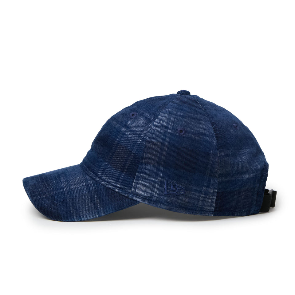 9FORTY Check Corduroy コーデュロイ ブルー|アウトドア | NEW ERA ニューエラ公式オンラインストア
