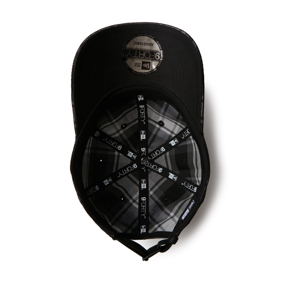 9FORTY Check Corduroy コーデュロイ ブラック|アウトドア | NEW ERA ニューエラ公式オンラインストア