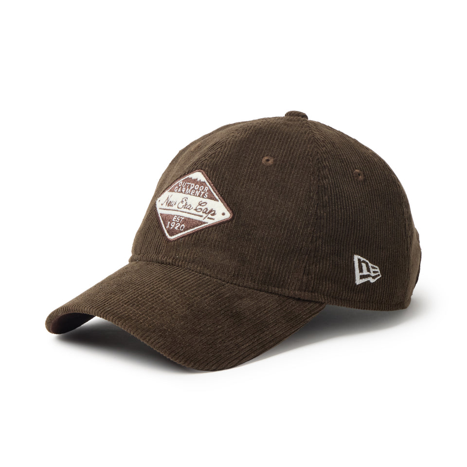9TWENTY Corduroy コーデュロイ フェルトワッペン ウォルナット|アウトドア | NEW ERA ニューエラ公式オンラインストア