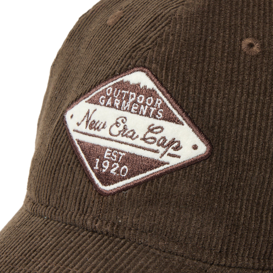 9TWENTY Corduroy コーデュロイ フェルトワッペン ウォルナット|アウトドア | NEW ERA ニューエラ公式オンラインストア