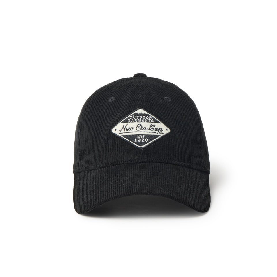 9TWENTY Corduroy コーデュロイ フェルトワッペン ブラック|アウトドア | NEW ERA ニューエラ公式オンラインストア