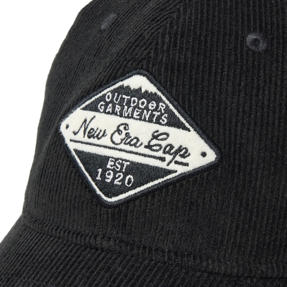 9TWENTY Corduroy コーデュロイ フェルトワッペン ブラック|アウトドア | NEW ERA ニューエラ公式オンラインストア