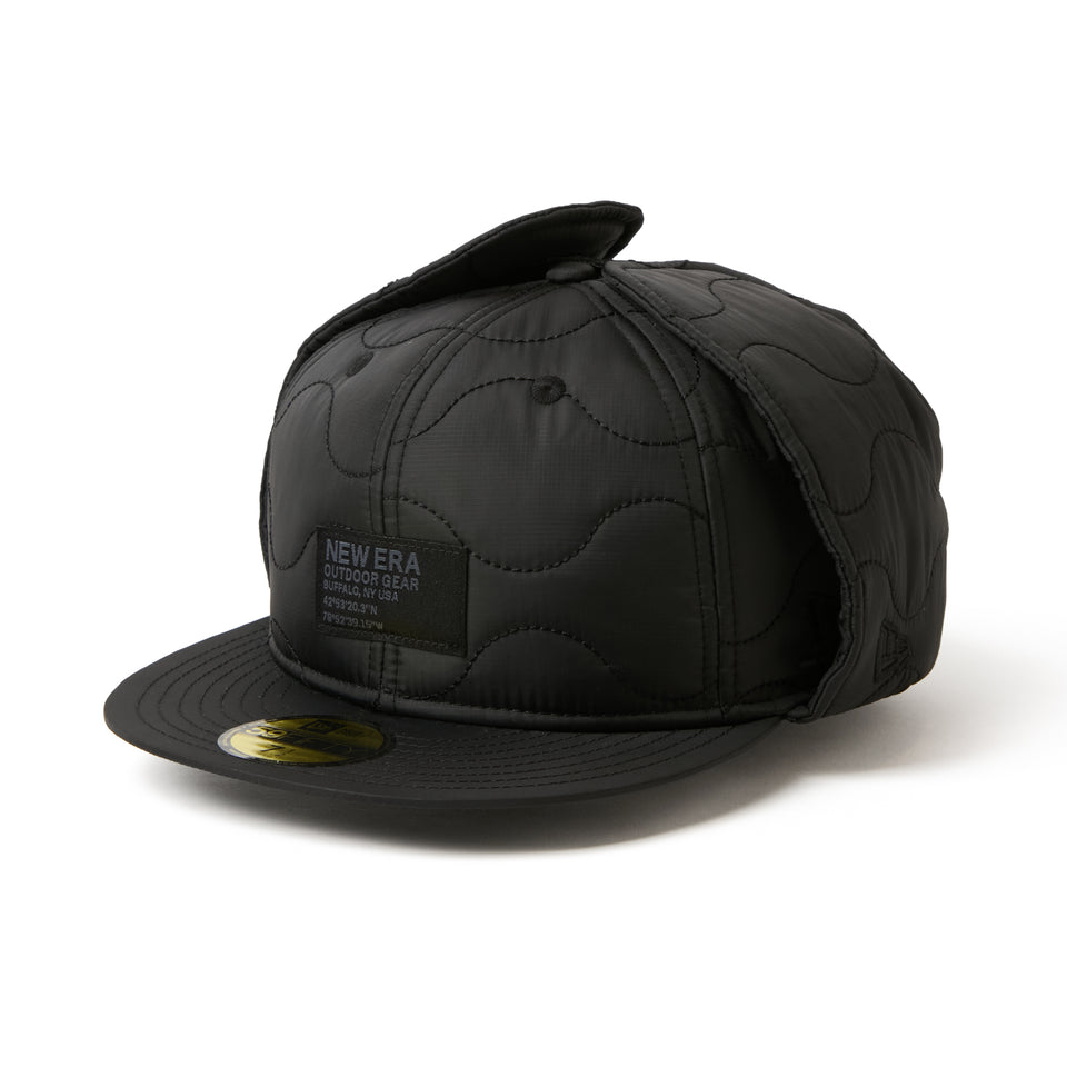 59FIFTY Dog Ear ドッグイヤー ミリタリー キルティング ブラック | アウトドア | NEW ERA ニューエラ公式オンラインストア