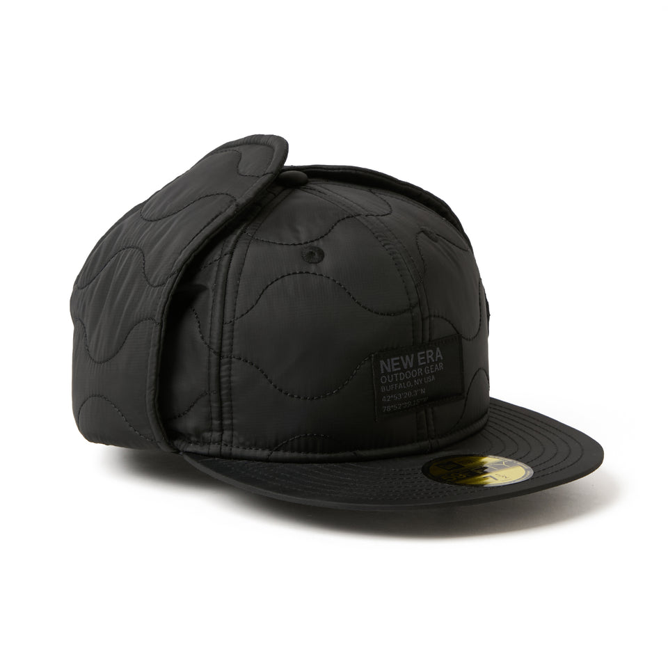 59FIFTY Dog Ear ドッグイヤー ミリタリー キルティング ブラック | アウトドア | NEW ERA ニューエラ公式オンラインストア