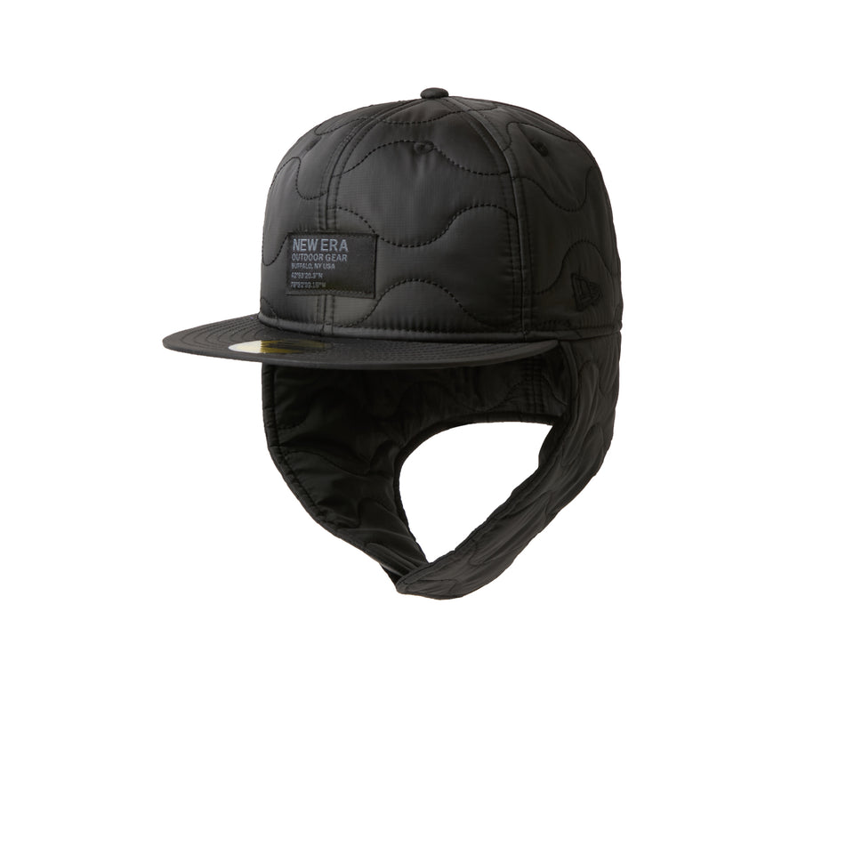 59FIFTY Dog Ear ドッグイヤー ミリタリー キルティング ブラック | アウトドア | NEW ERA ニューエラ公式オンラインストア