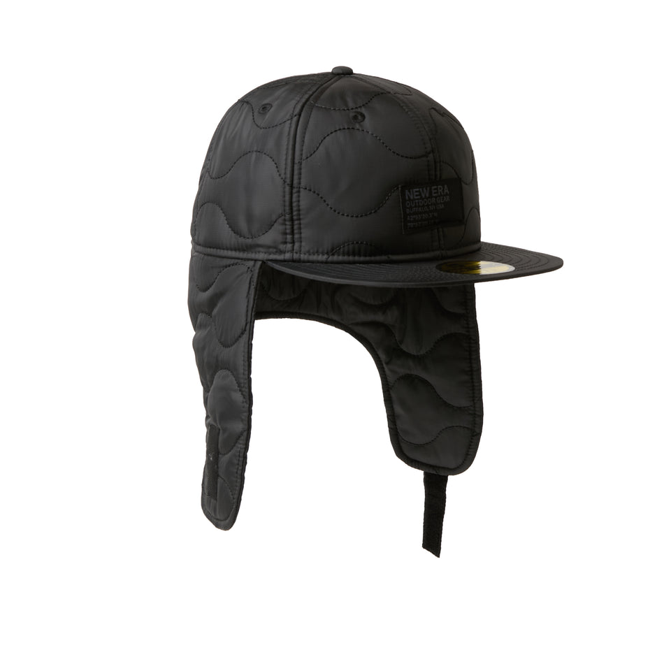 59FIFTY Dog Ear ドッグイヤー ミリタリー キルティング ブラック | アウトドア | NEW ERA ニューエラ公式オンラインストア