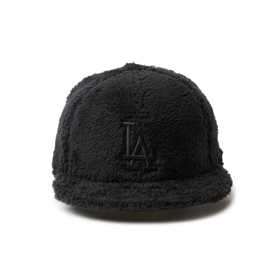 59FIFTY Mink Fleece ロサンゼルス・ドジャース ブラック | アウトドア | NEW ERA ニューエラ公式オンラインストア