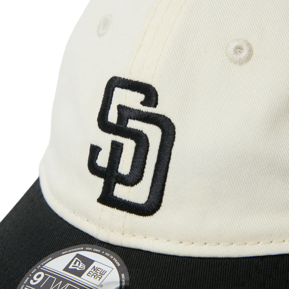 キッズ My1st 9TWENTY MLB 2-Tone サンディエゴ・パドレス クロームホワイト/ブラック | NEW ERA ニューエラ公式オンラインストア