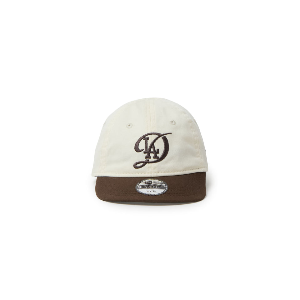 キッズ My1st 9TWENTY MLB 2-Tone ロサンゼルス・ドジャース シティーコネクトロゴ クロームホワイト/ウォルナット | NEW ERA ニューエラ公式オンラインストア