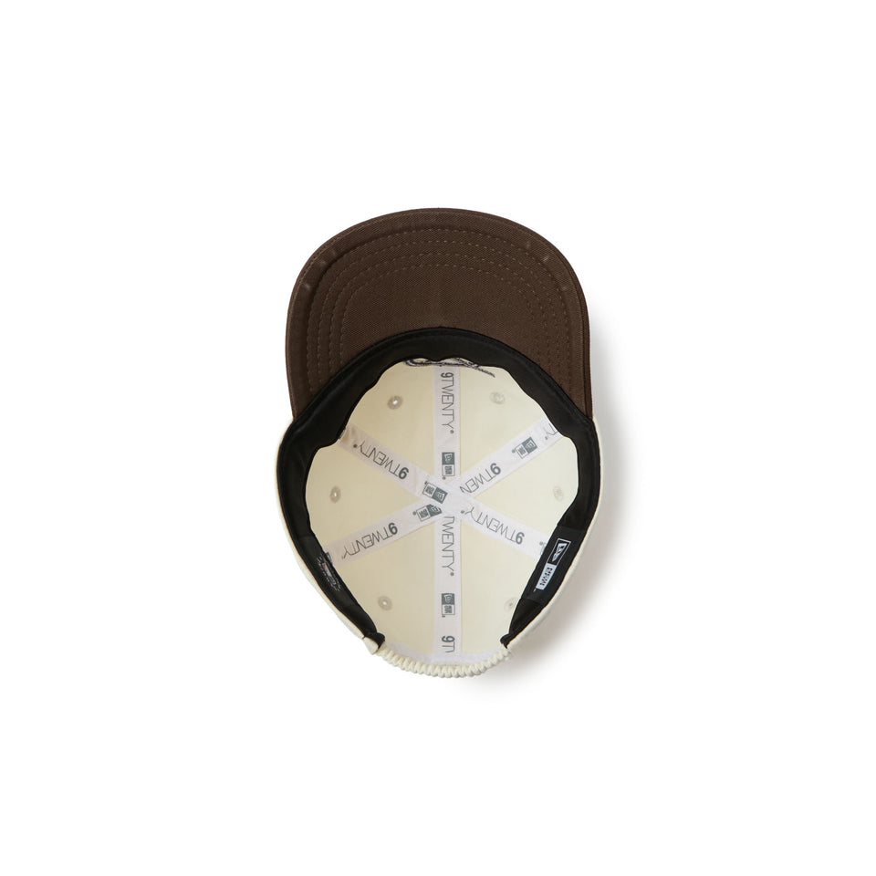 キッズ My1st 9TWENTY MLB 2-Tone ロサンゼルス・ドジャース シティーコネクトロゴ クロームホワイト/ウォルナット | NEW ERA ニューエラ公式オンラインストア