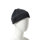 キッズ Youth ベーシック カフニット イタリアンウォッシュ レイズド フラッグロゴ ブラック | NEW ERA ニューエラ公式オンラインストア