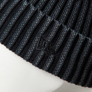キッズ Youth ベーシック カフニット イタリアンウォッシュ レイズド フラッグロゴ ブラック | NEW ERA ニューエラ公式オンラインストア
