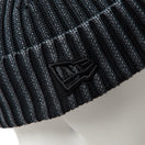 キッズ Youth ベーシック カフニット イタリアンウォッシュ レイズド フラッグロゴ ブラック | NEW ERA ニューエラ公式オンラインストア