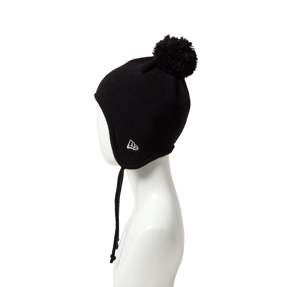 キッズ Youth イヤーフラップ ニット ブラック | NEW ERA ニューエラ公式オンラインストア