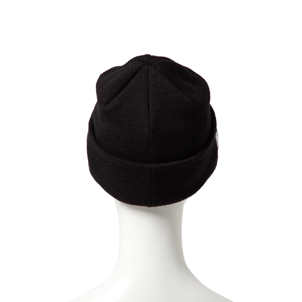 キッズ Youth ベーシック カフニット レイズド フラッグロゴ ブラック | NEW ERA ニューエラ公式オンラインストア