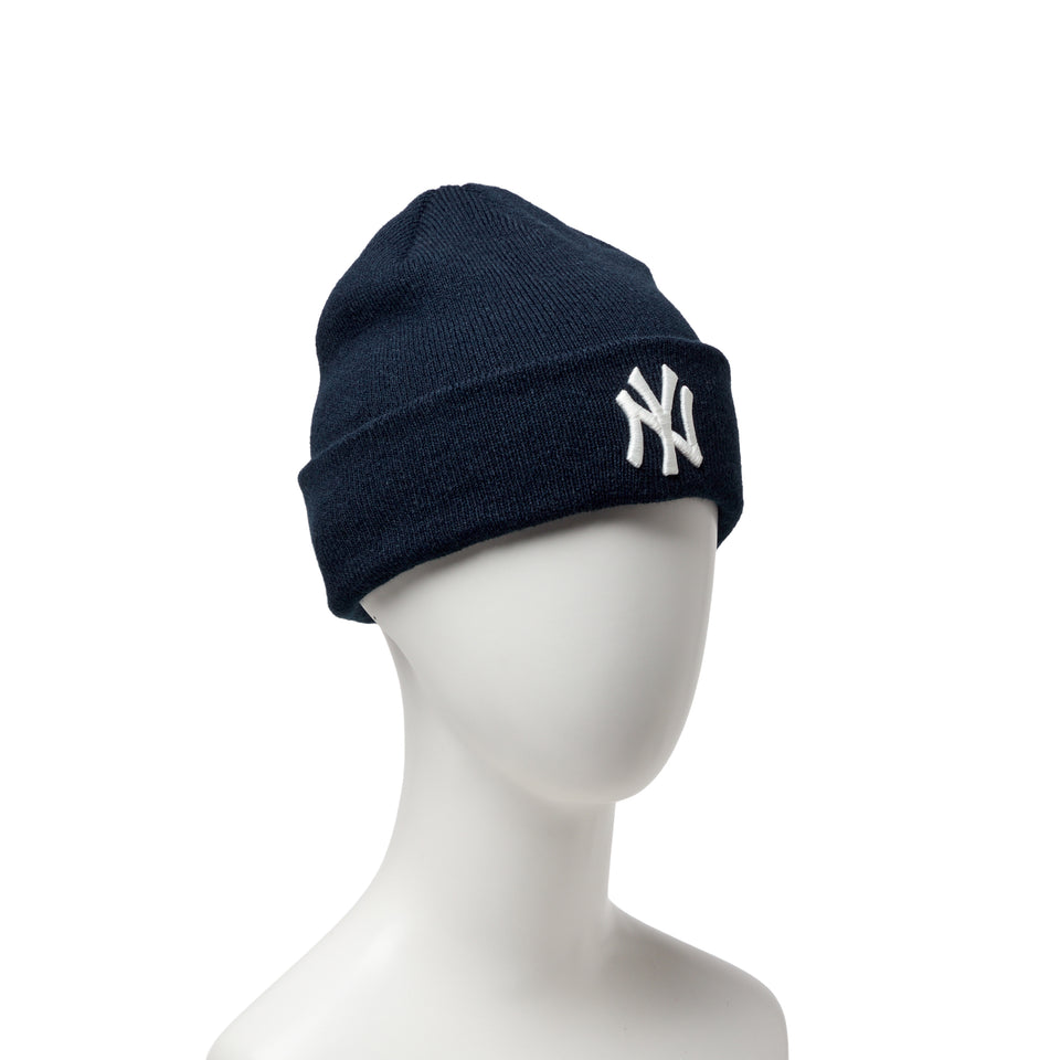 キッズ Youth ベーシック カフニット ニューヨーク・ヤンキース  ネイビー | NEW ERA ニューエラ公式オンラインストア