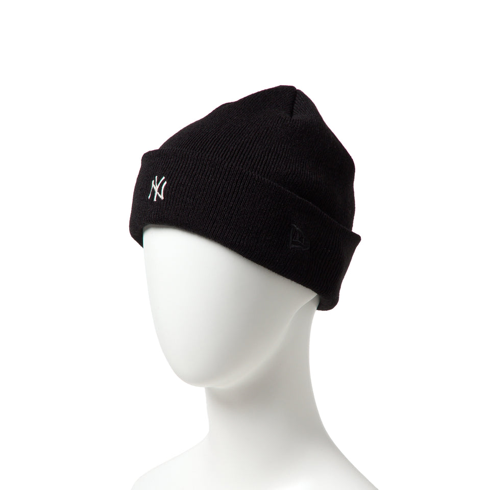 キッズ Youth ベーシック カフニット ニューヨーク・ヤンキース Mini Logo ブラック | NEW ERA ニューエラ公式オンラインストア