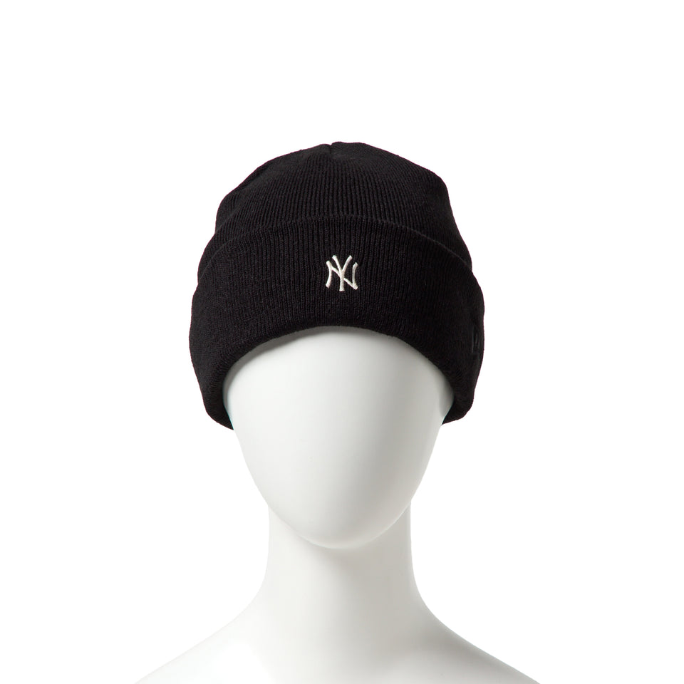 キッズ Youth ベーシック カフニット ニューヨーク・ヤンキース Mini Logo ブラック | NEW ERA ニューエラ公式オンラインストア