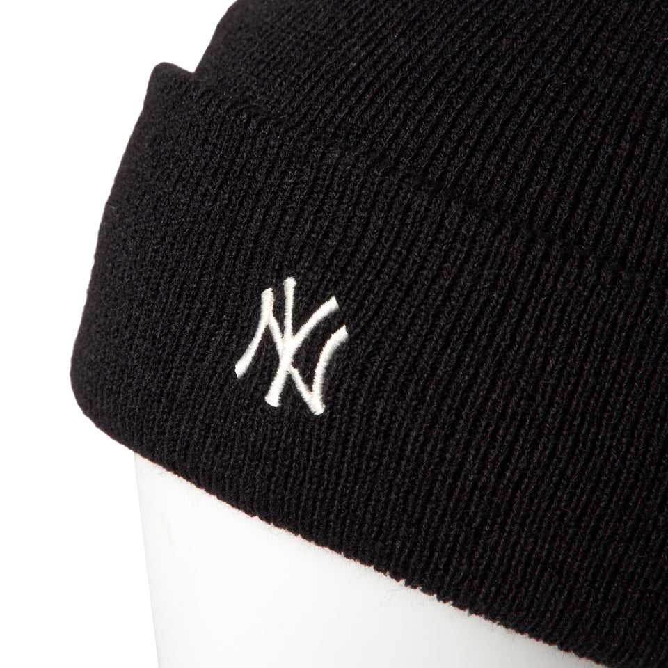 キッズ Youth ベーシック カフニット ニューヨーク・ヤンキース Mini Logo ブラック | NEW ERA ニューエラ公式オンラインストア