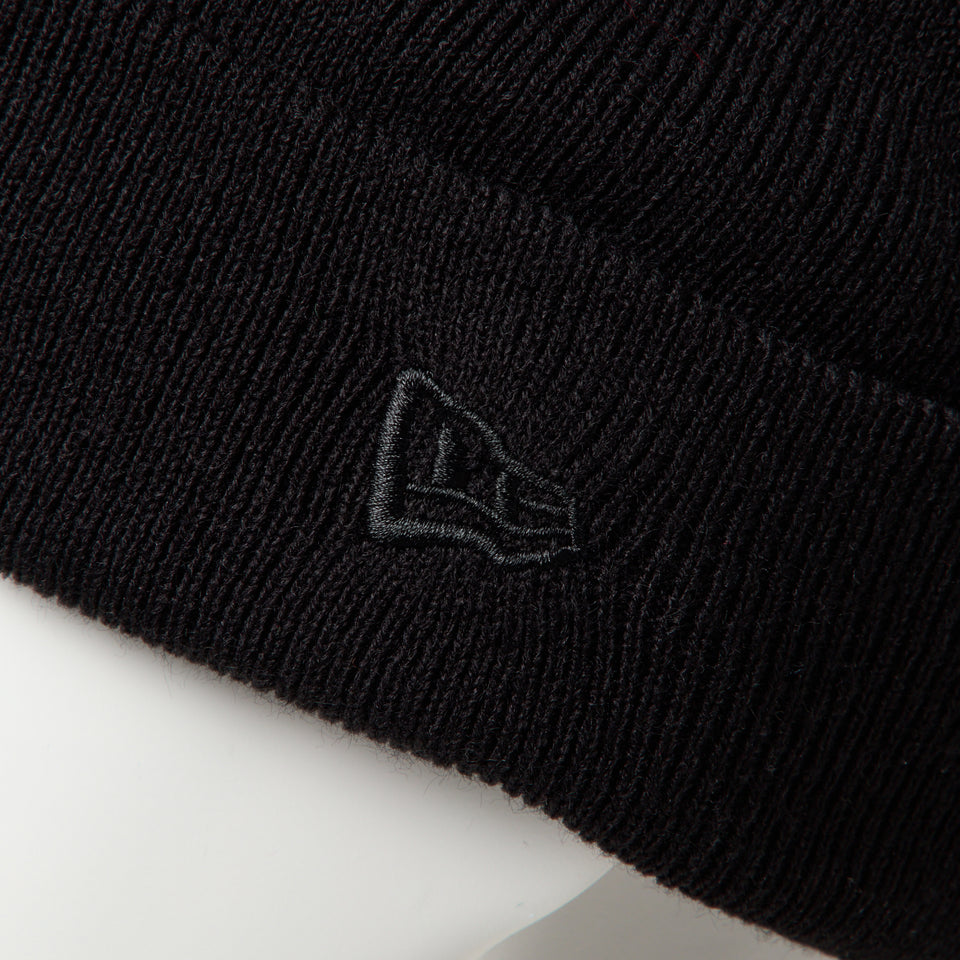 キッズ Youth ベーシック カフニット ニューヨーク・ヤンキース Mini Logo ブラック | NEW ERA ニューエラ公式オンラインストア