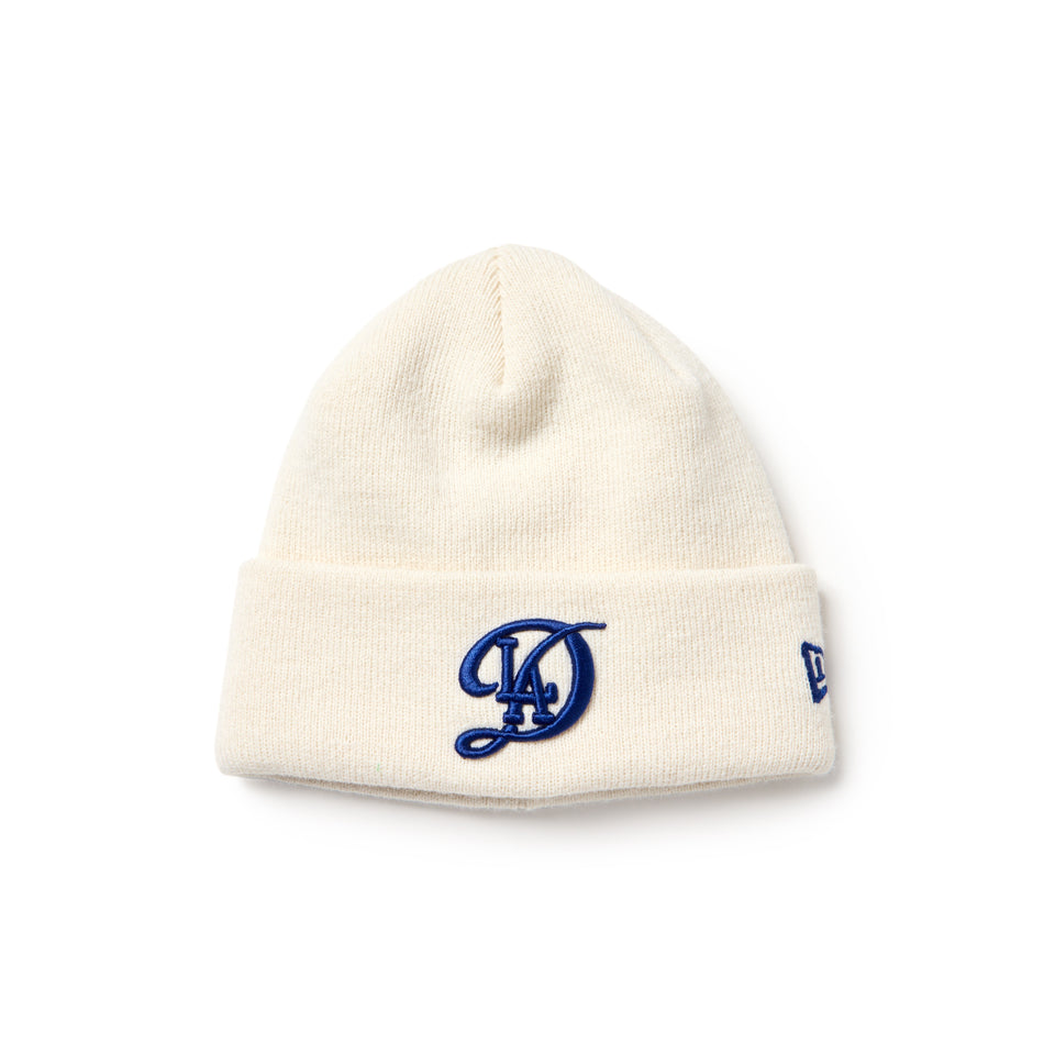 キッズ Youth ベーシック カフニット ロサンゼルス・ドジャース シティーコネクトロゴ オフホワイト | NEW ERA ニューエラ公式オンラインストア