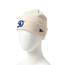 キッズ Youth ベーシック カフニット ロサンゼルス・ドジャース シティーコネクトロゴ オフホワイト | NEW ERA ニューエラ公式オンラインストア