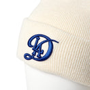キッズ Youth ベーシック カフニット ロサンゼルス・ドジャース シティーコネクトロゴ オフホワイト | NEW ERA ニューエラ公式オンラインストア