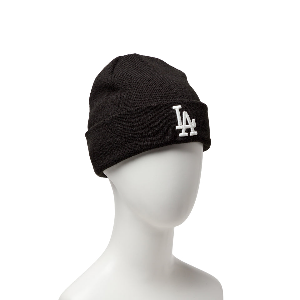 キッズ Youth ベーシック カフニット ロサンゼルス・ドジャース ブラック | NEW ERA ニューエラ公式オンラインストア