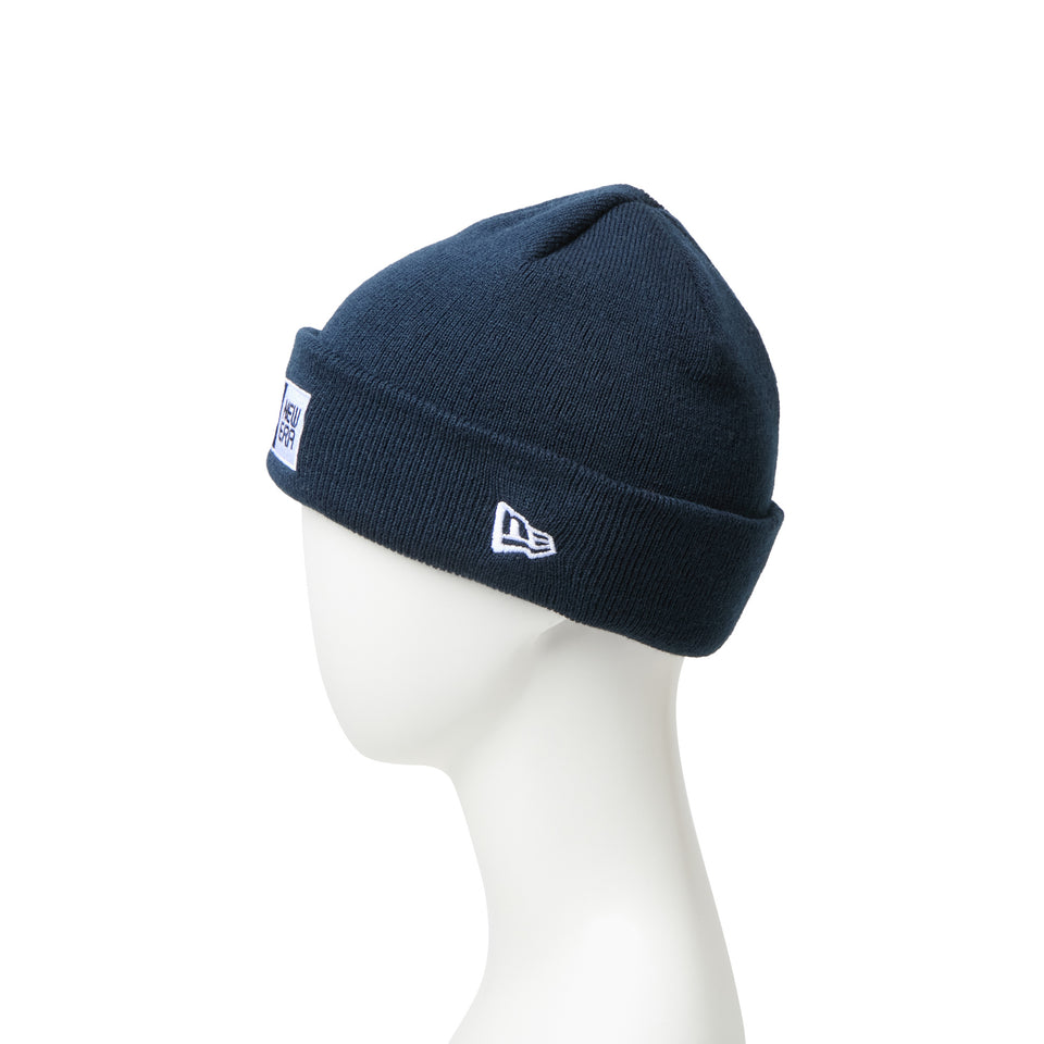 キッズ Youth ベーシック カフニット アーカイブ ボックスロゴ ネイビー | NEW ERA ニューエラ公式オンラインストア
