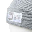 キッズ Youth ベーシック カフニット アーカイブ ボックスロゴ ヘザーグレー | NEW ERA ニューエラ公式オンラインストア