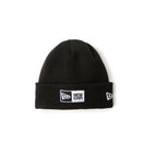 キッズ Youth ベーシック カフニット アーカイブ ボックスロゴ ブラック | NEW ERA ニューエラ公式オンラインストア